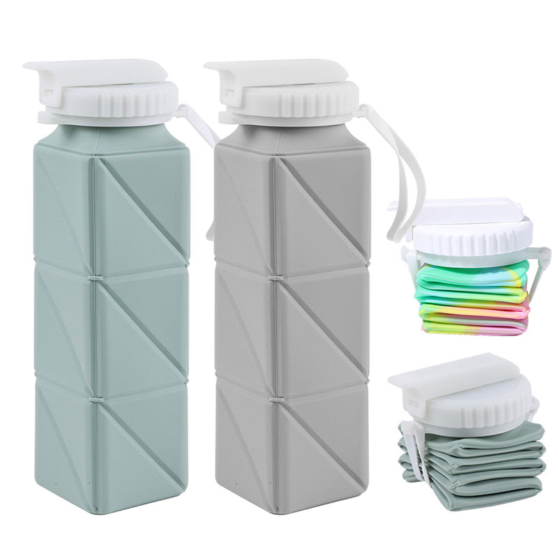 Water Bag Collapsible - Botella de agua plegable de 620ml