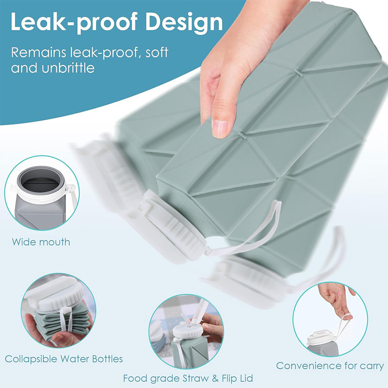 Botella de agua plegable de 62 - Water Bag Collapsible reseña y precio