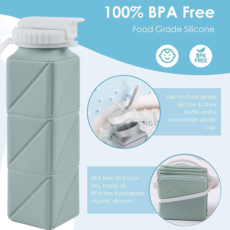 Botella de agua plegable de 62 - Water Bag Collapsible reseña y precio