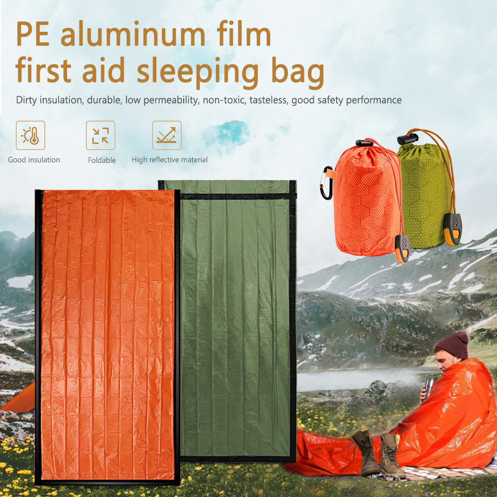 Saco de dormir térmico, colcho - Bivy Bag Emergency reseña y precio