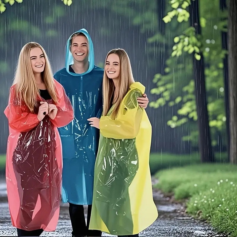 15/30 unidades de ponchos impe - Emergency Poncho Rain reseña y precio