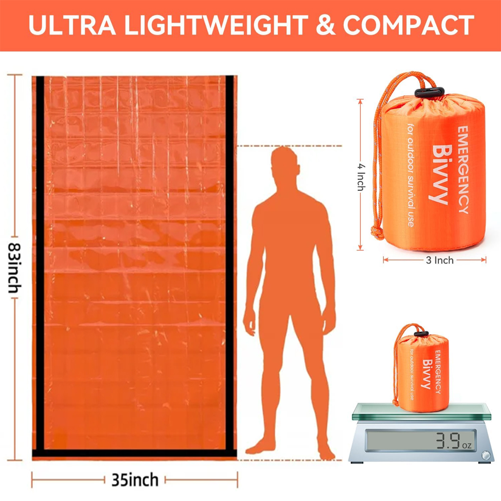Saco de dormir de emergencia,  - Bivy Bag Emergency reseña y precio