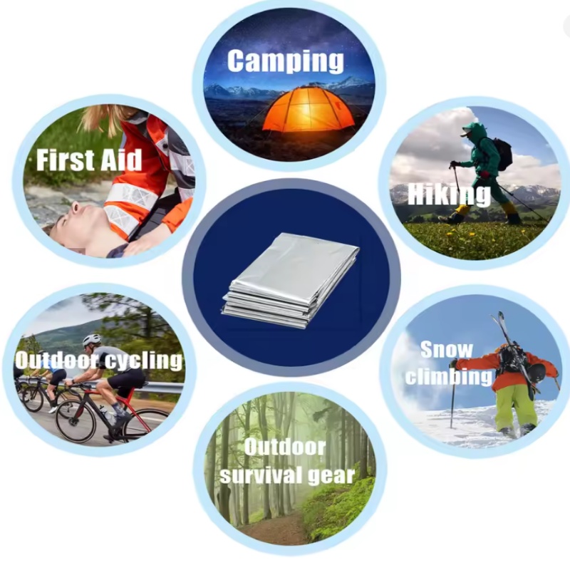 Tienda de refugio de emergenci - Emergency Mylar Tent reseña y precio